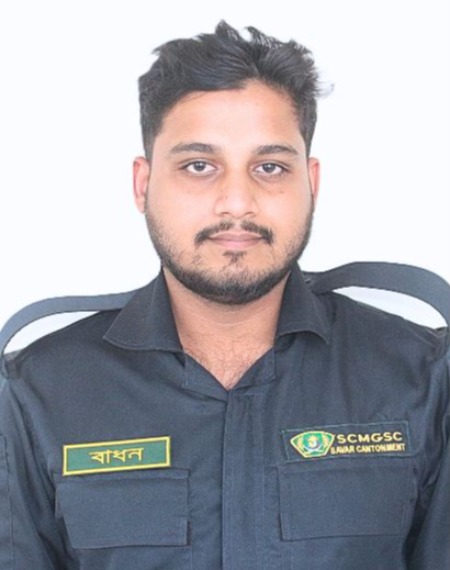 Security Guard Badhon Sharma